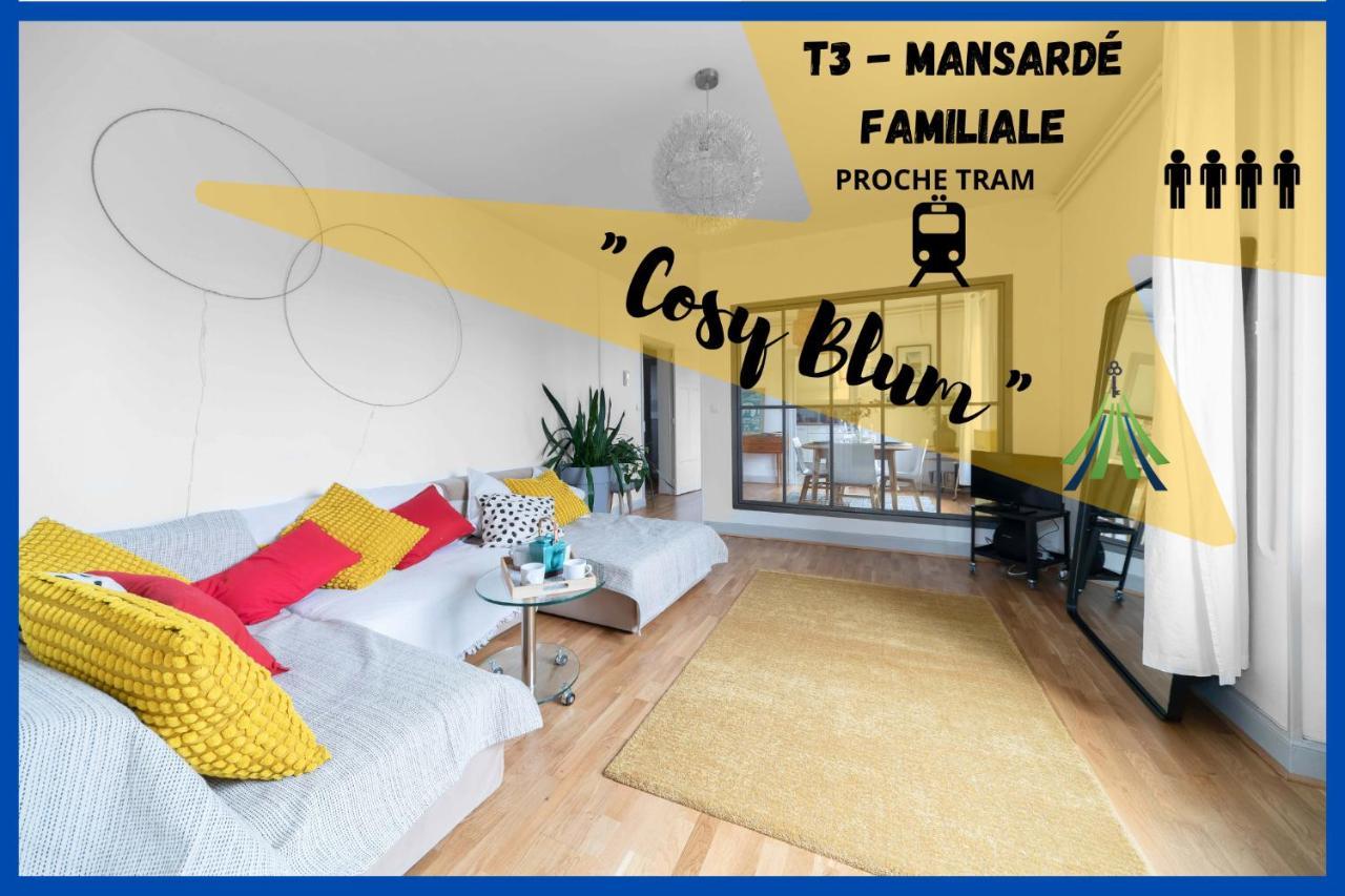 ⟬Cosy Blum 63⟭ Charmant Et Accueillant ⁕Mansarde⁕ Clermont-Ferrand Dış mekan fotoğraf